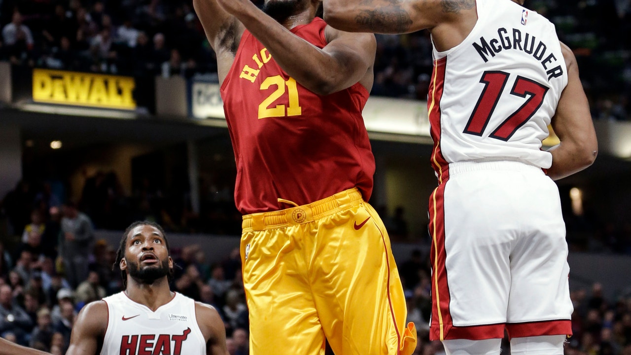 Evans scores 23 points to lead Pacers past Heat 99-91